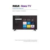 RCA ROKU TV RTRU5028-CA TV manual cover