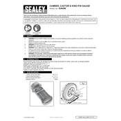 Sealey GA450 Gauge manual cover