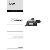 Icom IC-F8101 Transceiver manual cover