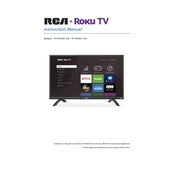 RCA ROKU TV RTR4360-CA TV manual cover