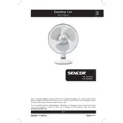 Sencor SFE 3020WH Fan manual cover