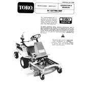 Toro 44-inch 30544 Mower manual cover