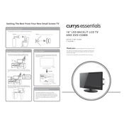 Currys Essentials C16LDVB11 manual cover