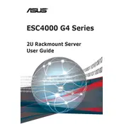 ASUS ESC4000 G4X Server manual cover