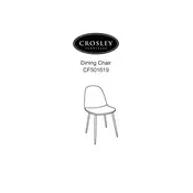 Crosley CF501619 Chair manual cover