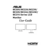 ASUS BE24AQLB-G Monitor manual cover