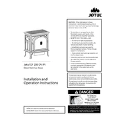 Jotul GF 200 DV IPI Stove manual cover