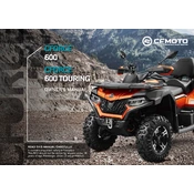 CFMOTO CFORCE 600 Touring 2023 ATV manual cover