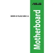 ASUS B85M-G PLUS-USB 3.1 Motherboard manual cover