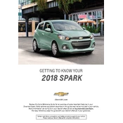 Chevrolet Spark 2018 manual cover