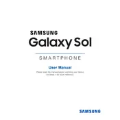 Samsung Galaxy Sol Cricket SM-J321AZDZAIO Phone manual cover