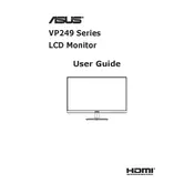 ASUS VP249HE Monitor manual cover