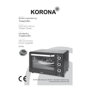 Korona 57156 Oven manual cover