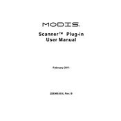 Snap-on Modis Scanner Plug-in Scanner manual cover