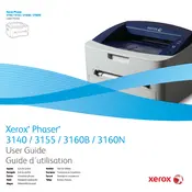 Xerox Phaser 3140 Printer manual cover