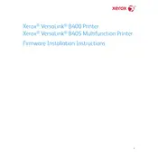 Xerox VersaLink B400 Printer manual cover