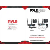 Pyle PDWM3360 Microphone System manual cover