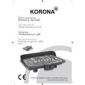 Korona 46117 Grill manual cover