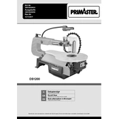 Primaster DS1200 39014049933 Saw manual cover