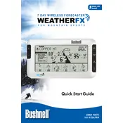 Bushnell 950070C Forecaster manual cover