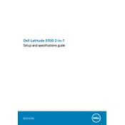 Dell Latitude 5300 2-in-1 Laptop manual cover