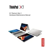 Lenovo ThinkPad X1 Titanium Gen 1 Laptop