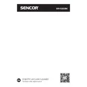 Sencor SRV 9200BK Vacuum Cleaner manual cover