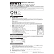 Sealey ADB300 Air Blower manual cover