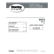 Danby DAC060EB4WDB Air Conditioner manual cover