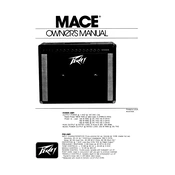 Peavey Mace Amplifier manual cover