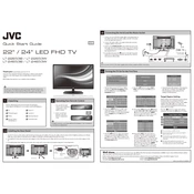 JVC LT-22E53B manual cover