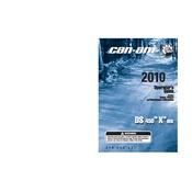 Can-Am DS 450 X mx 2010 Vehicle manual cover