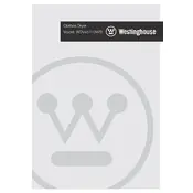 Westinghouse WDV457H3WB Dryer manual cover