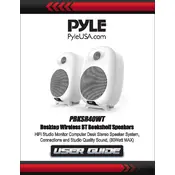 Pyle PBKSR40WT Speaker manual cover