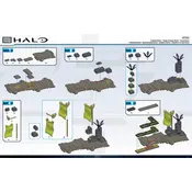 Mega Bloks Mattel Halo UNSC Fireteam Venom CNF19 Construction Set manual cover