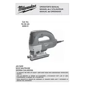 Milwaukee 6268-21 Saw manual cover