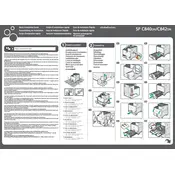 Ricoh SP C840DN Printer manual cover