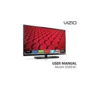 Vizio E320i-B1 TV manual cover