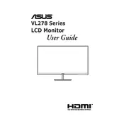 ASUS VL278H Monitor manual cover