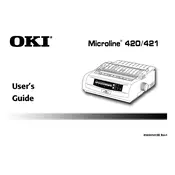 Oki Microline 420 Printer
