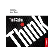 Lenovo ThinkStation P360 Tiny Workstation manual cover