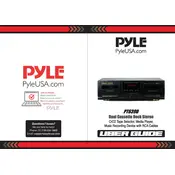 Pyle PT639D Cassette Deck manual cover