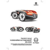 Husqvarna Automower 535 AWD Lawn Mower manual cover