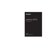 Lenovo V370 Laptop manual cover