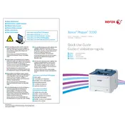 Xerox Phaser 3330 Printer manual cover