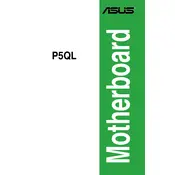 ASUS P5QL Motherboard manual cover