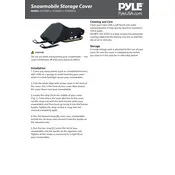 Pyle PCVSNM13 Snowmobile Cover manual cover