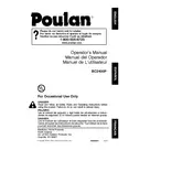 Poulan Pro BC2400P Trimmer manual cover