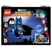 LEGO Super Heroes 6857-1 Construction Set manual cover