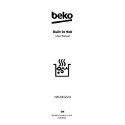 Beko HIAG64325SX manual cover